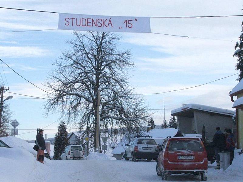 Ve Studené se jel již 46. ročník Studenské 15.