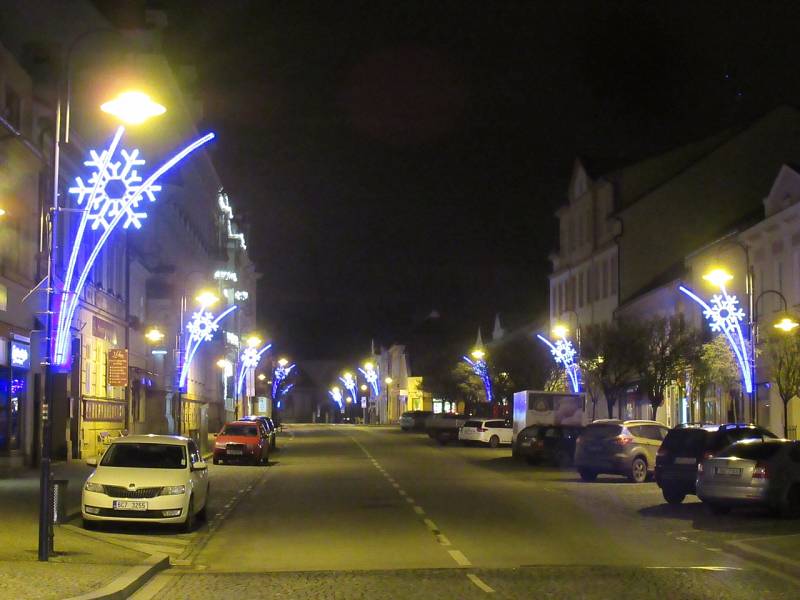 Mezivánoční Jindřichův Hradec.