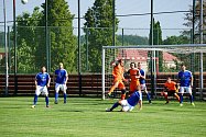 Fotbalisté Nové Bystřice se vítězstvím 2:1 ve Slavonicích udrželi v I. B třídě.
