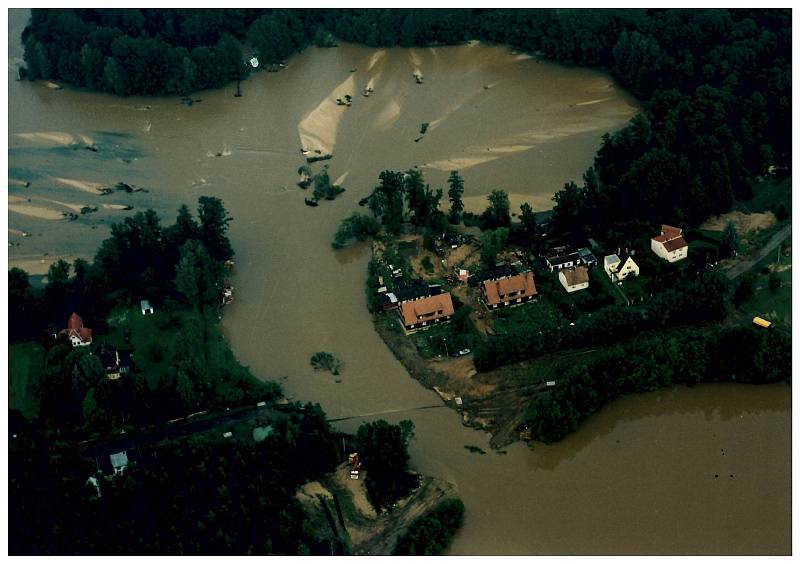 Povodně v roce 2002 v Majdaleně zatopily téměř stovku domů a napáchaly škody za desítky milionů korun.