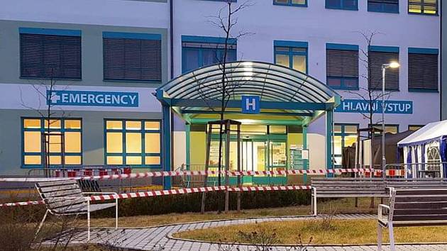 Nemocnice Jindřichův Hradec.  Ilustrační foto.