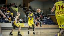 Jindřichohradečtí basketbalisté porazili v atraktivním prvoligovém derby Písek 95:86.