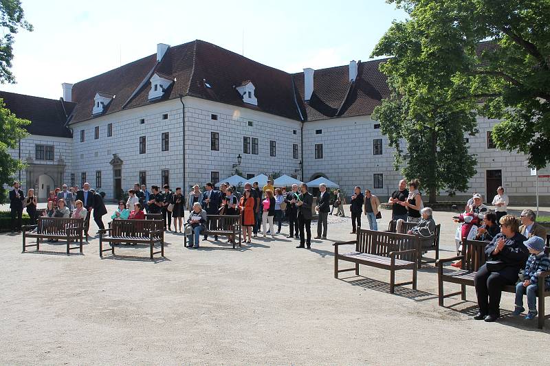 Zámecký park v Třeboni se 1. června opět otevřel veřejnosti.