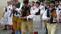 Festival národopisných souborů z jižních Čech zavítal v sobotu do Jindřichova Hradce. 