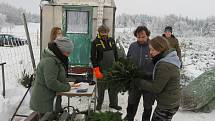 Rodinná plantáž s vánočními stromky několika druhů je otevřená od soboty 11. prosince denně. Zájemci si zde u Smetanových mohou vybrat vždy od 9 do 12 a od 13 do 16 hodin.