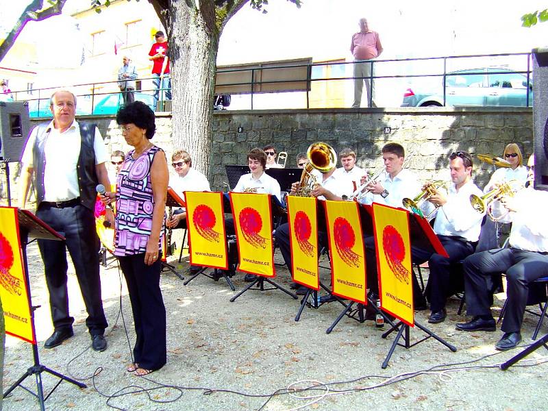 Slavnost dechových orchestrů Fest band v Dačicích.