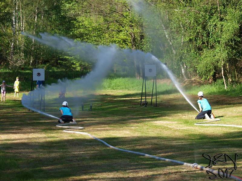 V Panských Dubenkách odstartovala prvním kolem Jindřichohradecká hasičská liga.