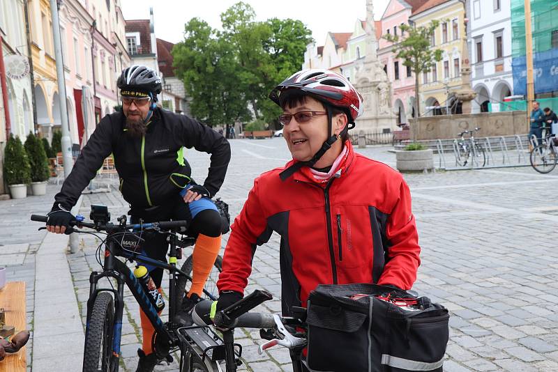 Desítky cyklistů vyrazily na populární Třeboňskou šlapku, k dispozici měli několik tras.