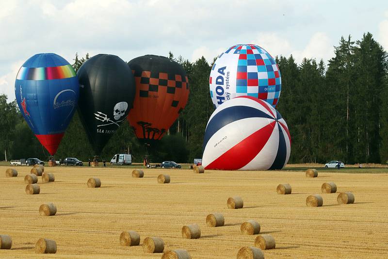 Mistrovství republiky v balonovém létání v Jindřichově Hradci