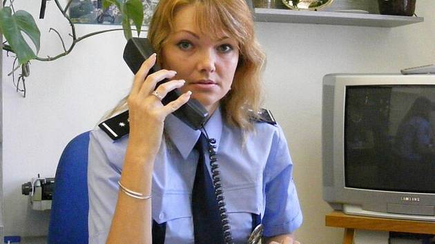 Jindřichohradecká policejní mluvčí Hana Millerová. 
