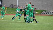 Fotbalisté Nové Bystřice prohráli na domácím trávníku s Lomnicí 0:3.