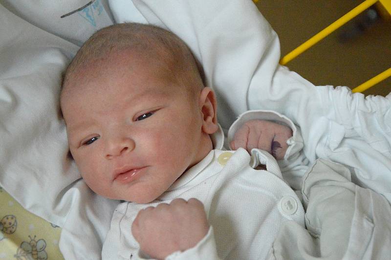 Nikolas Bouda z Dačic se narodil 24. července. Vážil 3500 gramů a měřil 50 centimetrů.