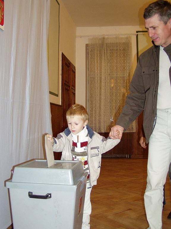 Volby v Dačicích. 