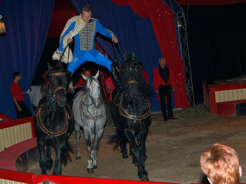 Představení cirkusu Originál Berousek