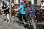 Ve Slavonicích má akce Nordic Walking Tour každoročně mnoho účastníků.