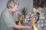 Betlém ze santalového dřeva bude jedním z exponátů výstavy v třeboňském muzeu. 