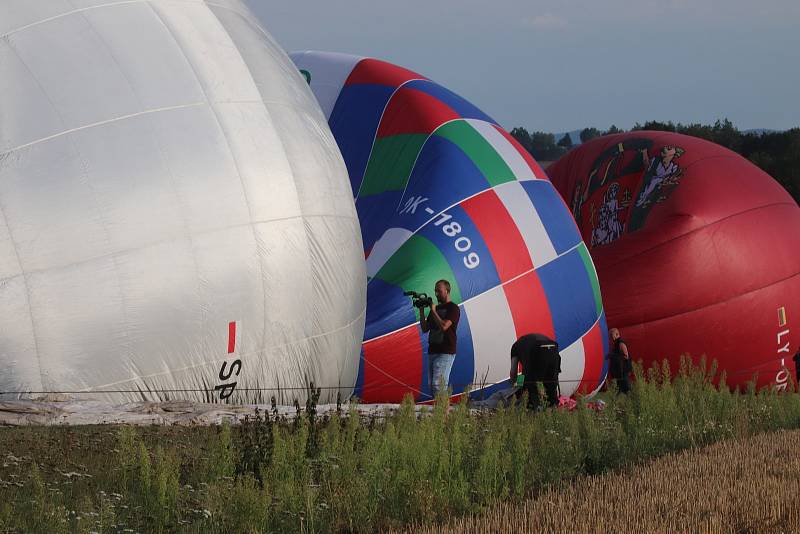 Mistrovství republiky v balonovém létání v Jindřichově Hradci