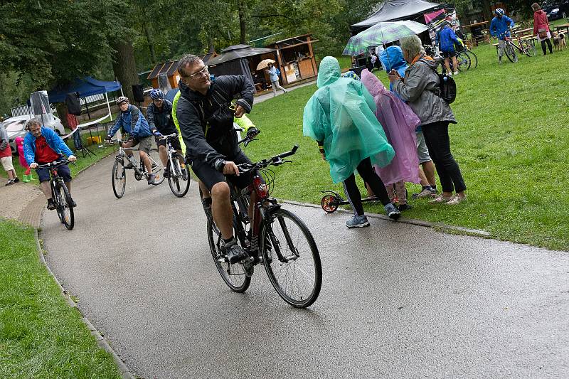 Přes kopec na Hradec vyrazilo v sobotu 10. září celkem 214 cyklistů a chodců.