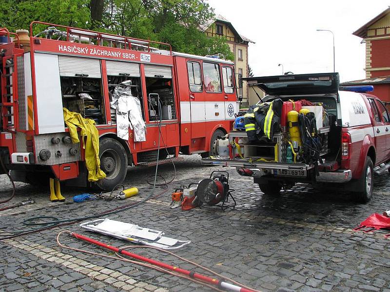  Preventivní dny železnice na jindřichohradeckém vlakovém nádraží.