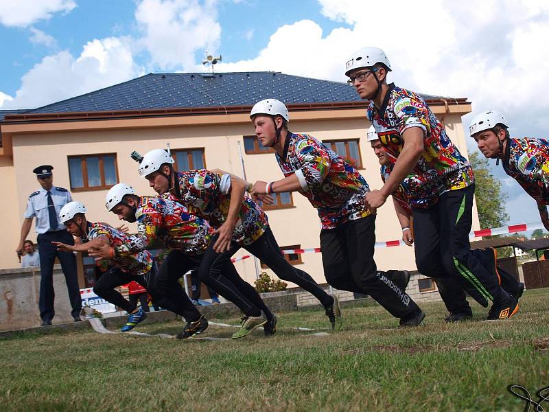Jindřichohradecká hasičská liga pokračovala soutěží v Mrákotíně.