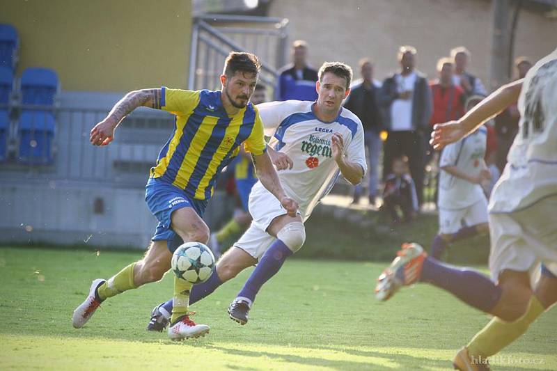 Fotbalisté Kardašovy Řečice doma podlehli Suchdolu 1:2.