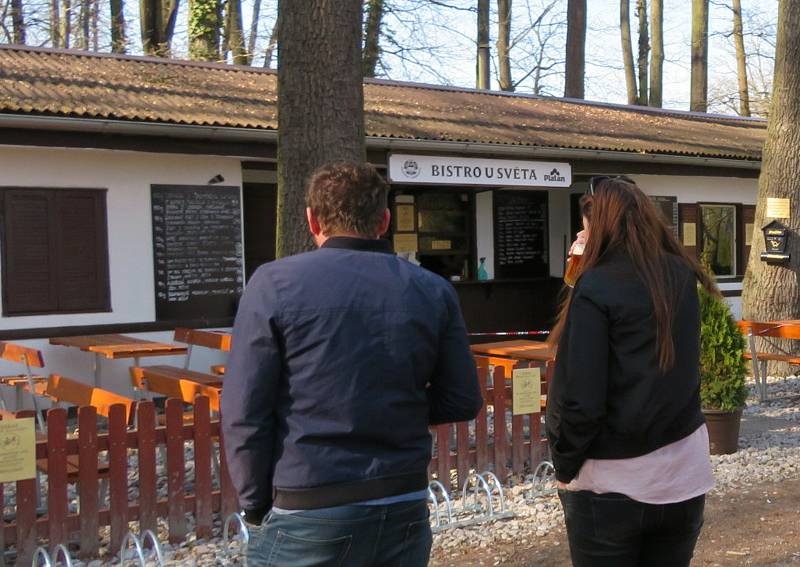 Neděle 25. dubna v Třeboni.