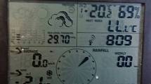 Minus 21 °C - teplota naměřená ráno 11. ledna 2017 v Dačicích. 