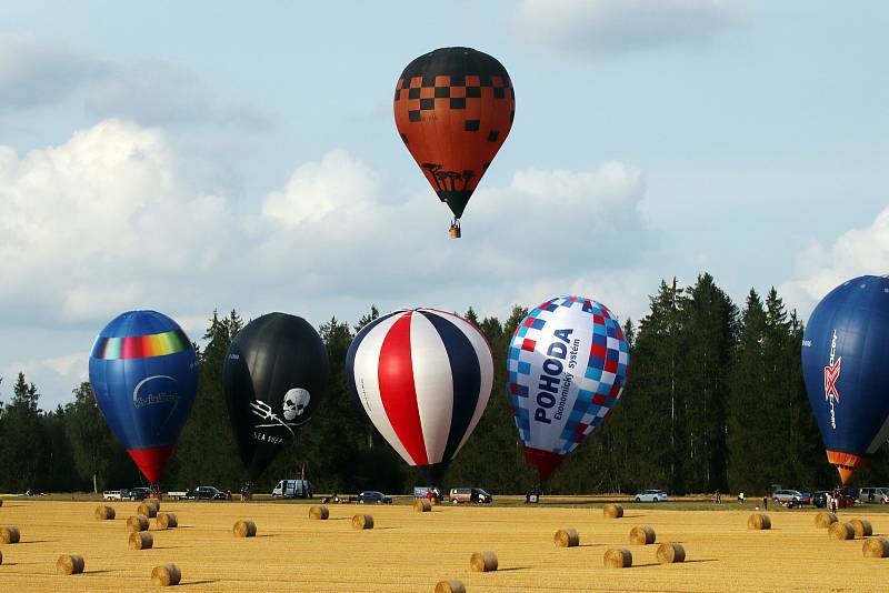 Mistrovství republiky v balonovém létání v Jindřichově Hradci