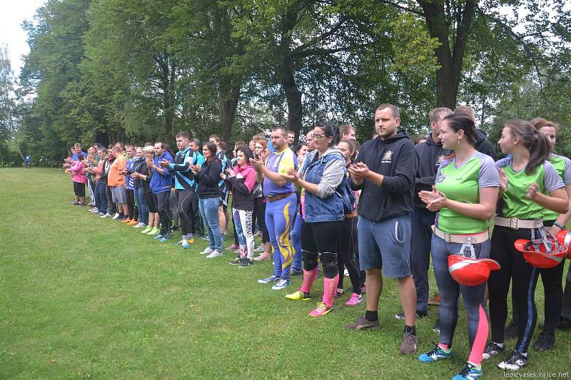 Velká cena Třeboňska v požárním útoku pokračovala v Příbrazi.