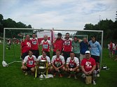 Fotbalový tým z Kardašovy Řečice obsadil v turnaji oboček Odboru přátel SK Slavia Praha druhé místo.