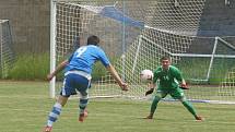 Fotbalisté Nové Bystřice porazili na domácí půdě Studenou 2:1 a zajistili si postup do semifinále Letního okresního poháru.