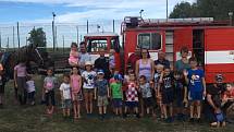 Dobrovolní hasiči z Novosedel nad Nežárkou vychovávají i mladé hasiče. Foto: Archiv SDH, Stanislav Šmíd