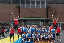 Hradečáci si zacvičili na Světové gymnaestrádě v Amsterodamu. Foto: Ivana Lorencová