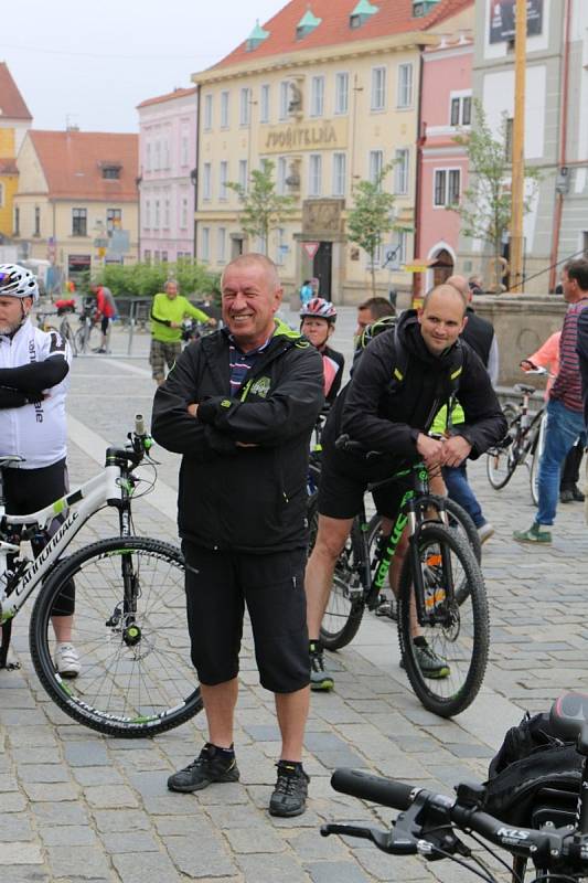 Na 8. ročník Třeboňské šlapky vyrazilo rekordních 219 cyklistů.