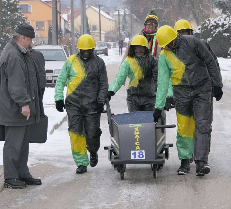 Masopustní veselí ovládlo Třebětice.