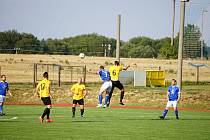 Fotbalisté Nové Bystřice porazili ve 3. kole krajské I. B třídy Ledenice 5:2.