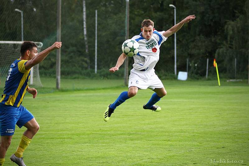 Fotbalisté Kardašovy Řečice doma podlehli Suchdolu 1:2.