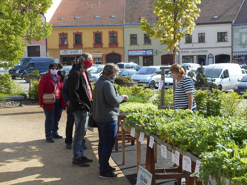 V Dačicích se v sobotu konal farmářský trh.