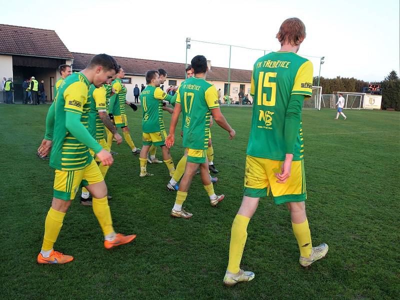 Fotbalisté Třebětic v roli nováčka ovládli podzimní část krajské I. A třídy sk. B.