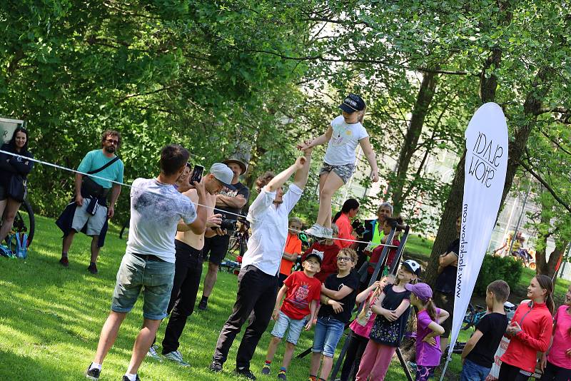 Jindřichohradecký pedál aneb Přes kopec na Hradec přilákal v sobotu 21. května celkem 556 účastníků.