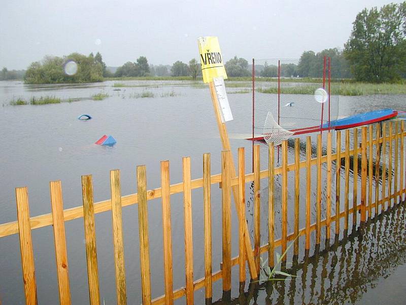 Povodně 2002 na Jindřichohradecku.