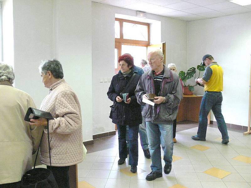Volby v Lomnici nad Lužnicí.