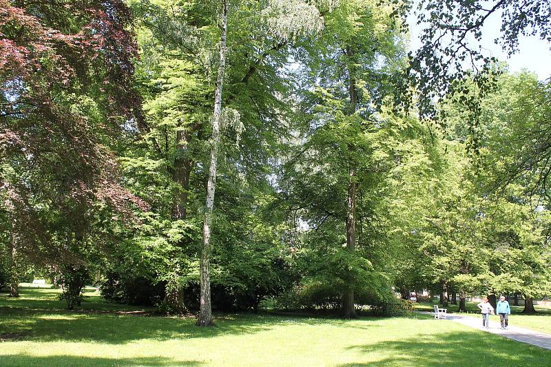 Zámecký park v Třeboni se 1. června opět otevřel veřejnosti.