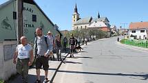 V Deštné se lidé sešli při protestu proti vybudování úložiště jaderného odpadu.