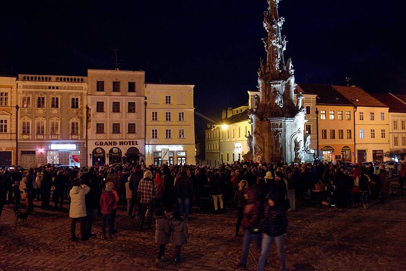 V Jindřichově Hradci si připomněli 30 let od Sametové revoluce.