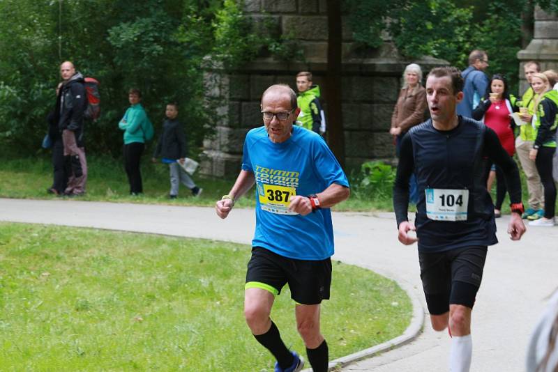 Potřetí se v Jindřichově Hradci běžel půlmaraton.