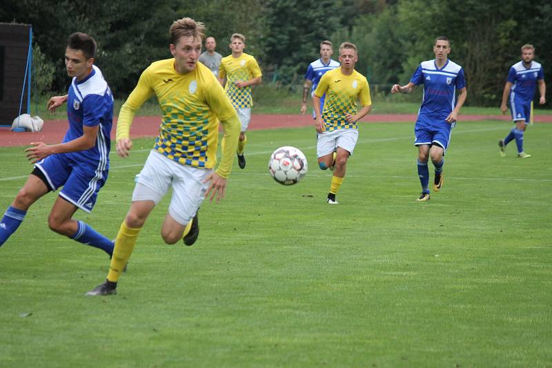 Jindřichohradečtí fotbalisté prohráli v divizním derby se Soběslaví vysoko 1:5.