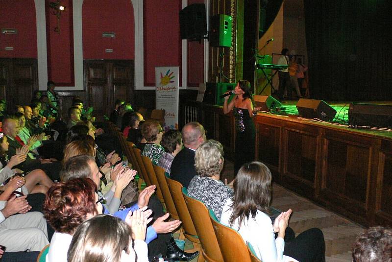 Benefiční koncert pro Nadační fond dětské onkologie Krtek v Dačicích se vydařil.
