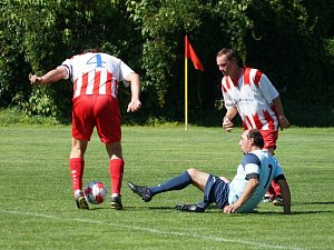 Fotbalové soutěže mužů na Jindřichohradecku mají za sebou další kolo.  Ilustrační snímek.