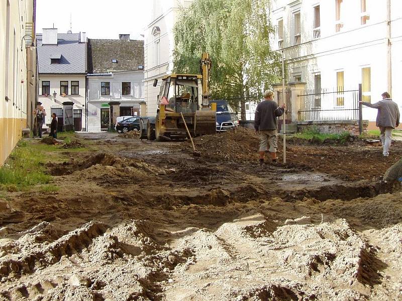 Rekonstrukce dvorů minoritského kláštera